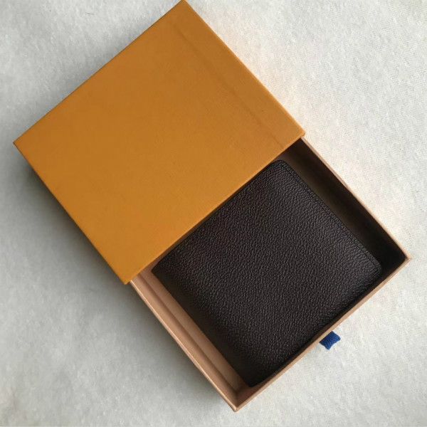 

quality women short wallet discount original box card holder brand designer damier checked flower, Red;black