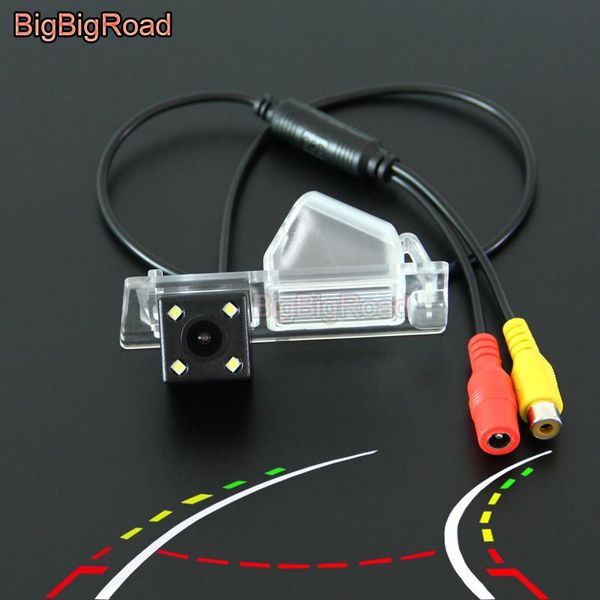 

bigbigroad car intelligent dynamic trajectory tracks rear view backup ccd camera for 2014 2020 2020 kl