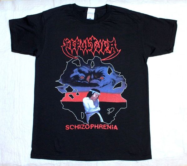 

s 5xl sepultura schizophrenia'87 soulfly cavalera conspiracy black t shirt print t shirt summer style tee sport hooded sweatshirt hoodi