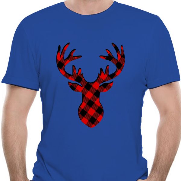 

men tshirt short sleeve plaid dad reindeer t shirt holiday christmas t shirt one neck women t-shirt 9607a sport hooded sweatshirt hoodie