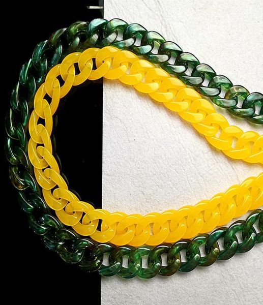 

2020 acrylic plastic resin glasses chain luxury opening chain necklace sunglasses accessories 2020 h jlldcj