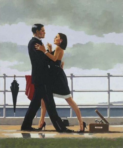 

jack vettriano artworks - anniversary waltz home decor handcrafts /hd print oil painting on canvas large wall art picture 210131