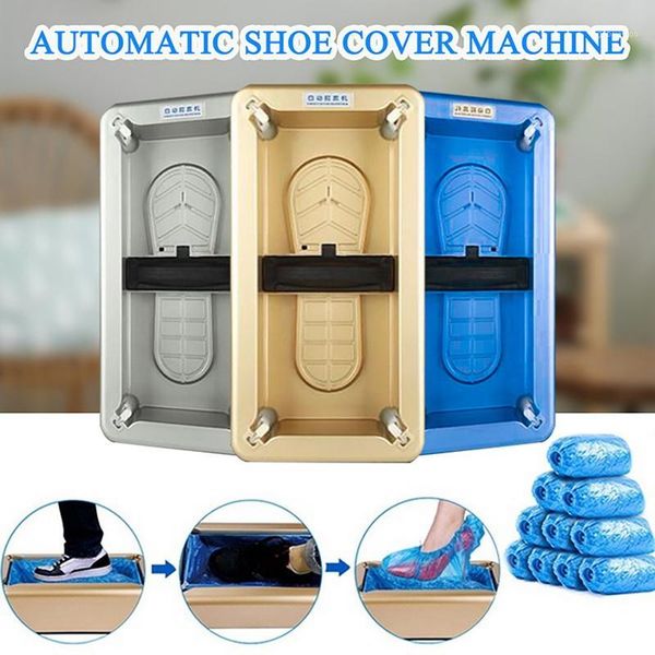 

automatic shoes cover machine household blue disposable convenient and comfortable shoe cover machine smart shoe dispenser1