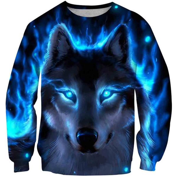 

3d печать wolf бойз o-образный вырез толстовка пальто осень верхней одежда детская одежда с капюшоном дети с длинным рукавом пуловер топы 3, Black