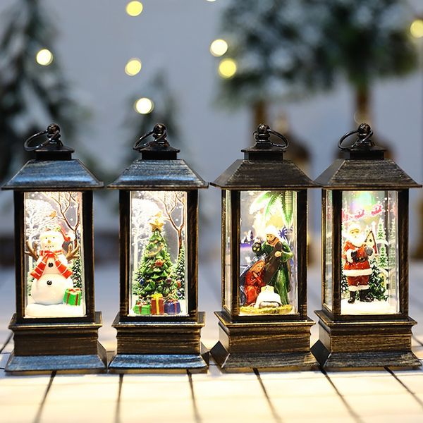 

led decoration wind lamp navidad booth 2021 christmas decorations for hom