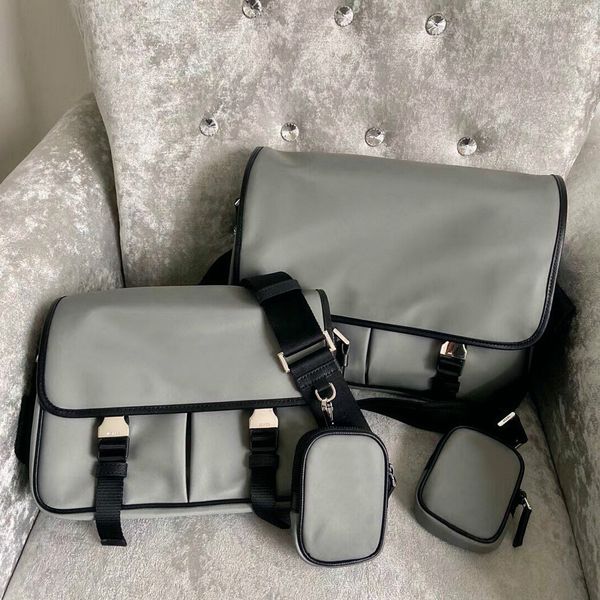 Mode Umhängetasche Leinwand Umhängetasche Männer Umhängetasche Mann Klassische Cross Body Satchel Wasserdichte Leinwand Fallschirm Stoff Männer Geldbörse