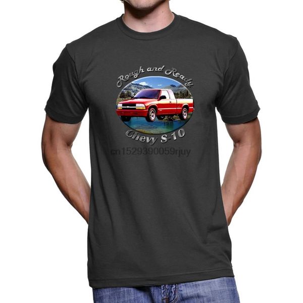 

sport chevy s 10 rough and ready men dark t shirt