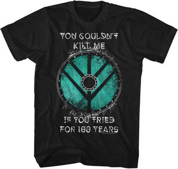 

vikings you couldn't kill me if you tried licensed t shirt history drama short sleeved tee shirt sport hooded sweatshirt hoodie