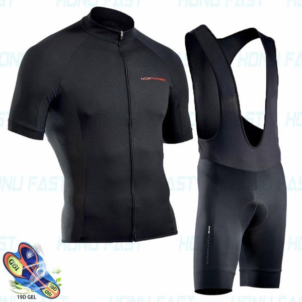 

northwave 2020 summer men cycling jersey set breathable mtb cycling clothing bike wear sportswear suit maillot ropa ciclismo, Black;blue