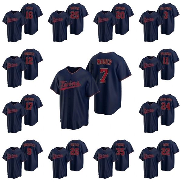 

minnesota\rtwins\rmen joe mauer alex avila byron buxton eddie rosario harmon killebrew women youth jersey, Black;red