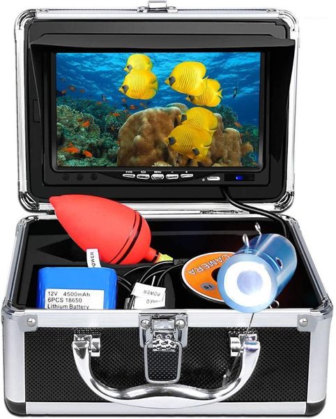 

underwater fish finder professional fishing video camera with 7" tft color lcd hd monitor 700tvl 15m cable length with carrycase1