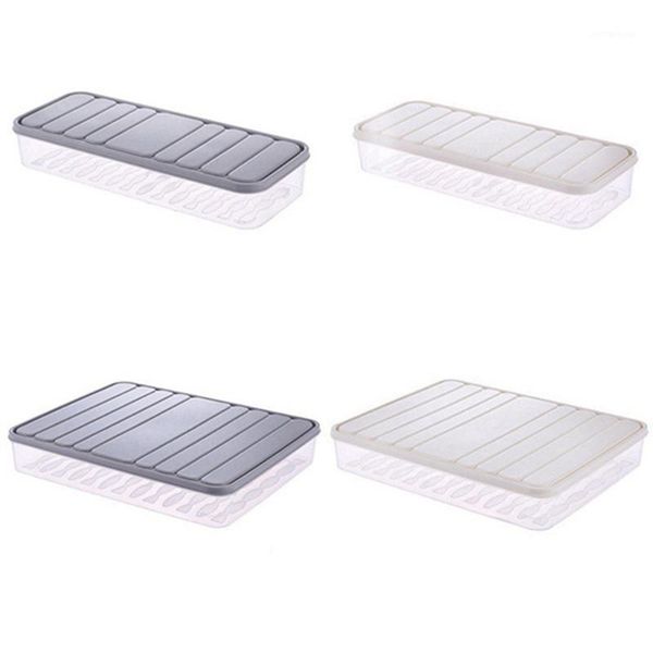 

storage bottles & jars 4 pcs set refrigerator preservation box plastic er space saver container organization rack kitchen storag1