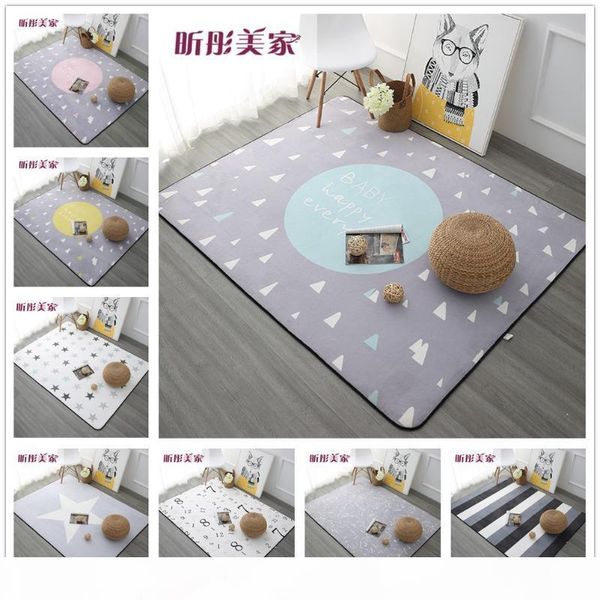 

120x180cm nordic style carpets for living room home bedroom rugs and carpets coffee table brief area rug kids play mat