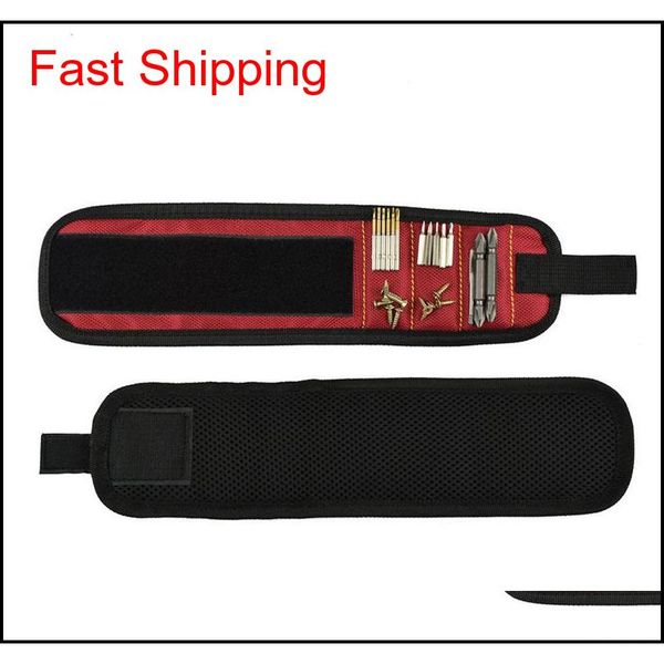 

magnetic wristband pocket tool belt pouch bag screws holder holding tools magnetic bracelets practical strong chuck qylzvf bwkf