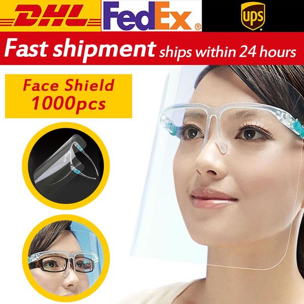 

dhl fedex clear glasses frame face shield fog kitchen mask splash proof safety glasses protective guard bbyixs lg2010