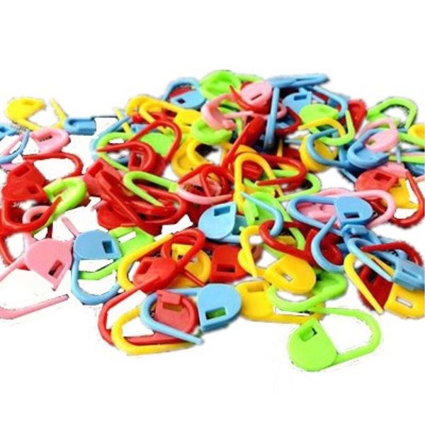 

50pcs mini knitting crochet locking stitch markers can also be used as a nappy pin on a new baby greeting card wmtrny bdesybag