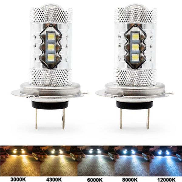 

muxall 2x h7 h8 h11 9005 3 9006 4 h1 h3 h4 canbus external led bulb car headlight fog driving lights lamp light source