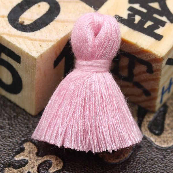 

10pc 3cm mini cotton fat tassel pendant home textile curtain clothing pendant tassel diy key bag bracelet necklace craft tassels h bbyjju