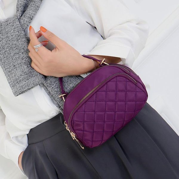 

2020 spring new small women's bag fashion diamond lattice lady hand bags simple female messenger shoulder bag sac a main