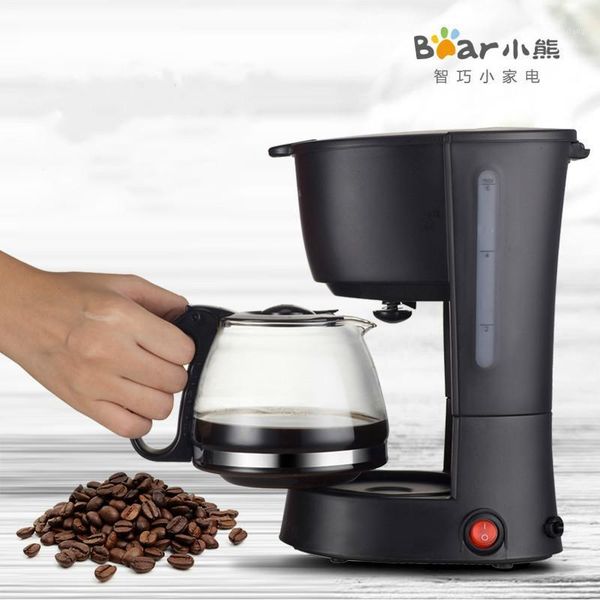 

600ml capacity american multifunction home coffee maker drip type cooking brewing coffee mini electric makers1