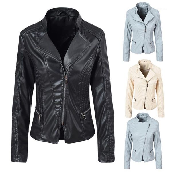 

2020 winter & spring women jacket casual sweatshirt button slim zipper long sleeve bomber jacket warm coat female outwear1, Black;brown