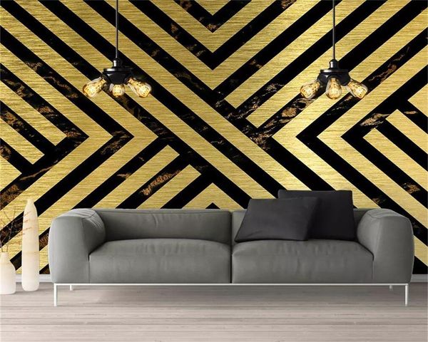 

decorative wallpaper gold leaf postmodern art background wall painting