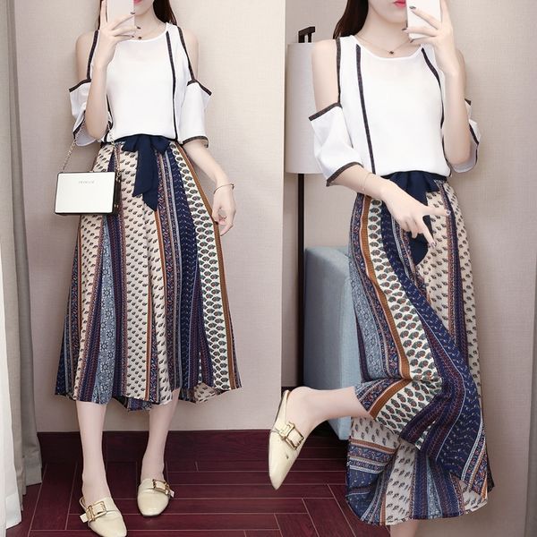 

p89tx мода костюма женских летние embroideredshoulder национальные штанов pantsembroidered широкой нога кружево новые штаны потерять pantsst, Gray