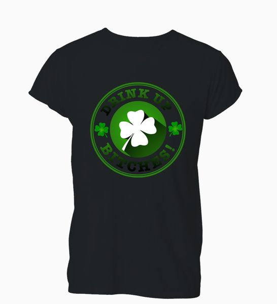 

new men t shirt fashion popular style man drink up bitches irish drinking pub funny bar t-shirt mens sport hooded sweatshirt hoodie