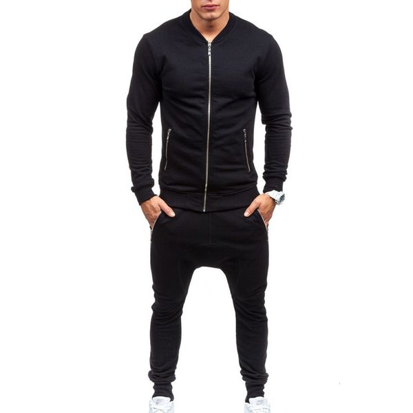

sports and winter new trend leisure autumn korean fashion men's suit, Gray