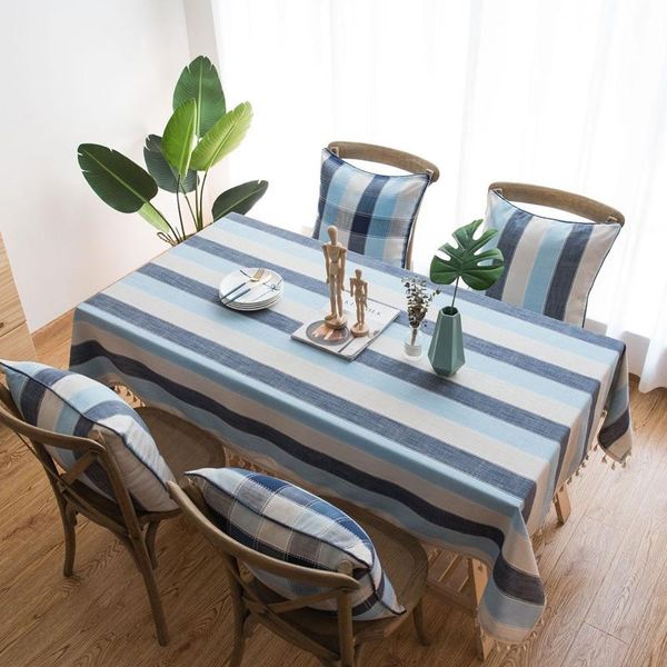 

полоса водонепроницаемый кухонный стол ткань скатерти скатерти прямоугольные обеденный стол обложка obrus ​​tafelkleed mantel mesa покровно
