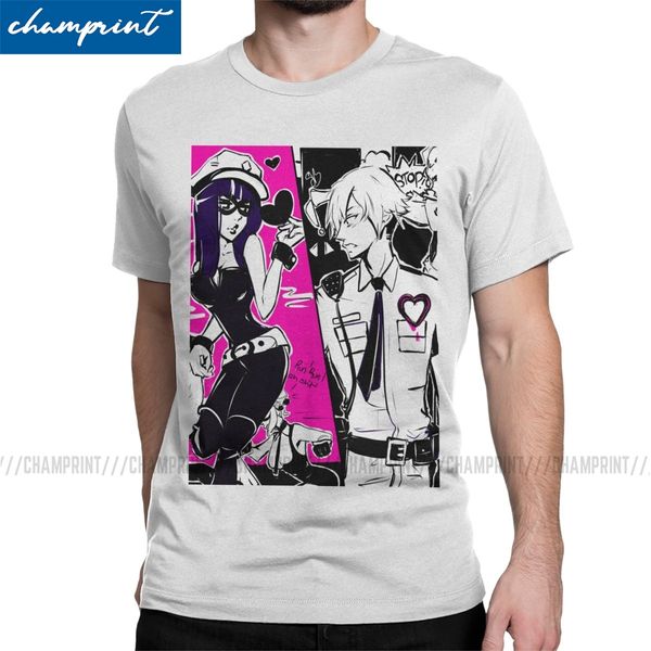 

cops and robbers death parade decim bar anime casual tees round collar short sleeve gift idea sport hooded sweatshirt hoodie men t shirt