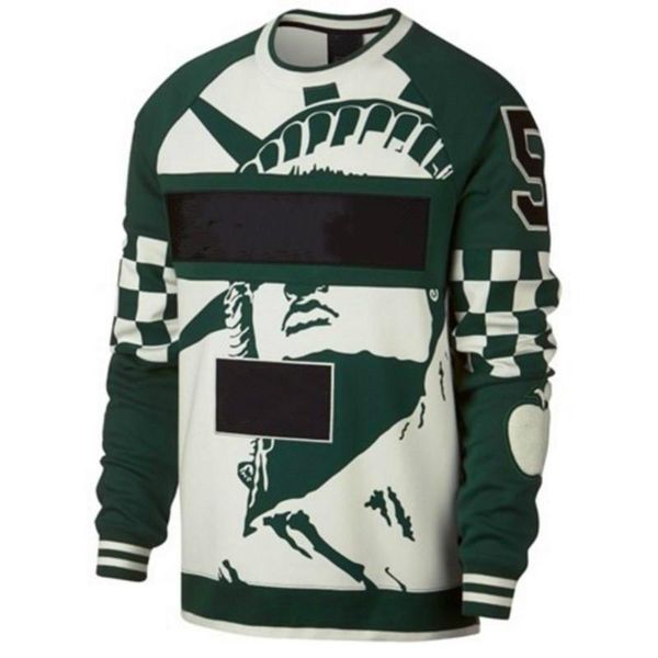 

oversized velvet warm hoodies mens clothes harajuku printed turtleneck kawaii simple pullover korean style sweatshirt 1984, Black;brown