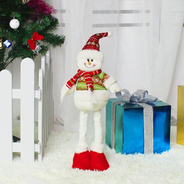 

retractable doll christmas snowman elk santa claus deer lovely figurine gift1