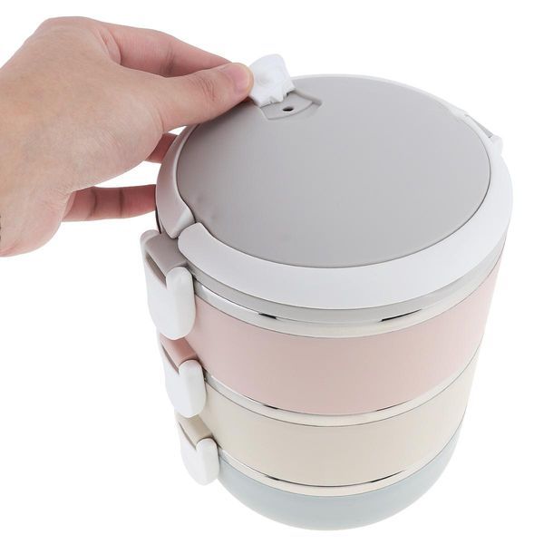 

2.1l портативный ручной съемные 3 цвета высокой емкости из нержавеющей стали 201 рр три слоя изоляции ствола коробки обед bbywsg packing2010