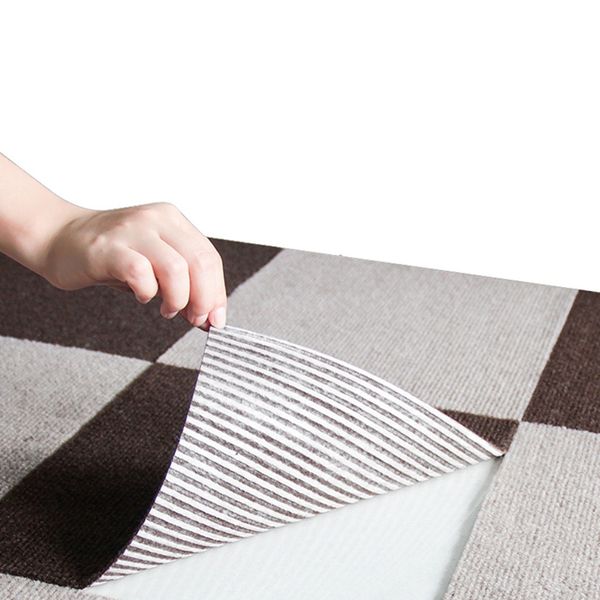 Tarpetti auto adesivi piastrelle moderne per pavimenti per camera da letto moquette per patchwork per decorazioni per pavimenti per camere da ufficio 45*45 cm