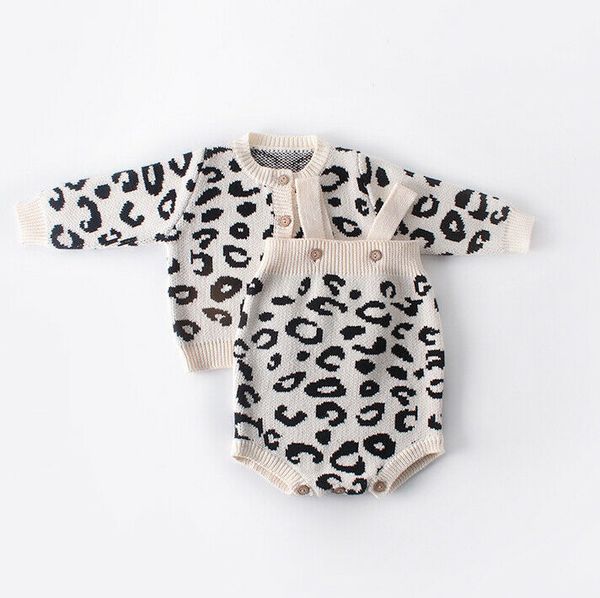 

brand new baby jackets newborn baby girl leopard print winter warm jumper cardigan button long sleeve knitted 2019 1029, Blue;gray