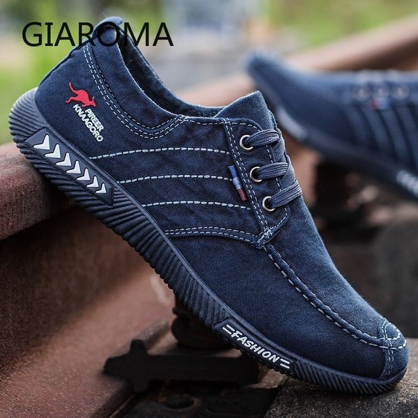 

new canvas shoes men casual sneakers breathable vulcanize shoes men designer sneakers male students laofers zapatos de hombres y200801, Black