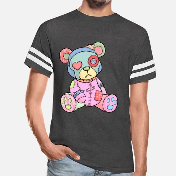 

pastel goth teddy bear japanese anime kawaii menhe t shirt fit retro latest tracksuit hoodie sweatshirt