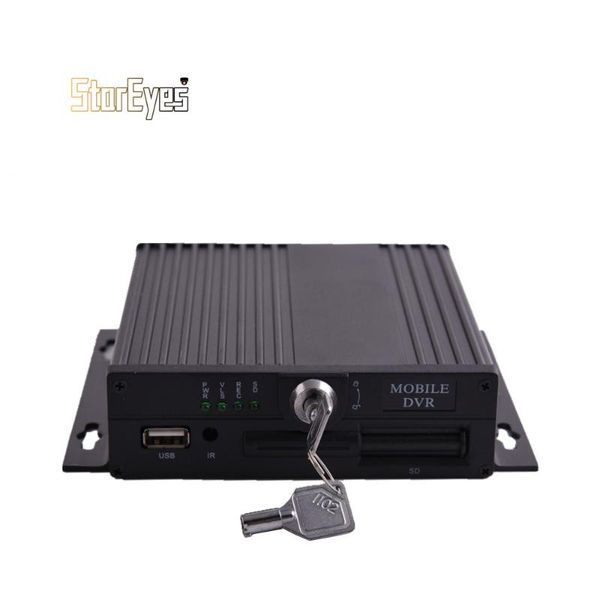

kits 4ch ahd 720p sd card taxi trailer truck school bus car mobile dvr, Black;white