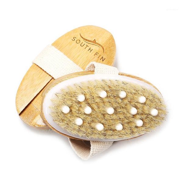 

bath brushes, sponges & scrubbers bristle body massage brush cellulite shower dry skin exfoliation scrubber a1