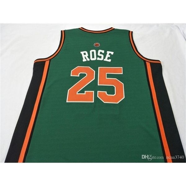 

rare 121 derrick rose college basketball jersey or custom any name or number jersey, Black