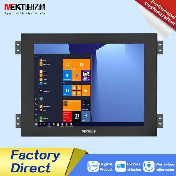 

oem / odm 1024 * 768 hdmi / dvi / vga 12,1 / 12-дюймовый монитор промышленный встроенный сенсорный экран