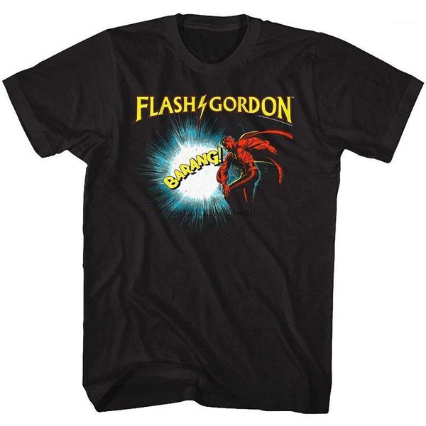 

flash gordon t-shirt barang black tee(2)1, White;black