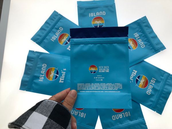 

упаковка майларового california fruit count pre-roll пакеты сумка 5 остров minis edibles корзина 2.5grams sqcqr pp2006