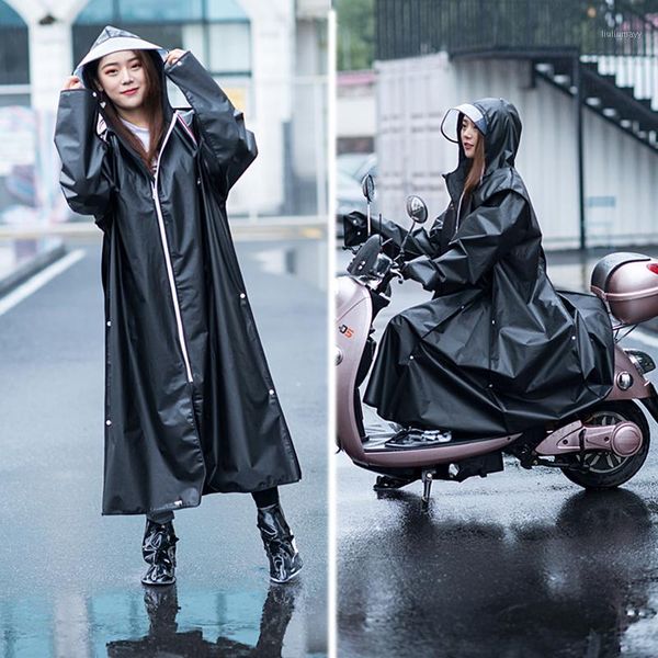

women transparent raincoat windbreaker cover reusable rain poncho fashion wet weather gear veste pluie raincoat with hood eb50yy1