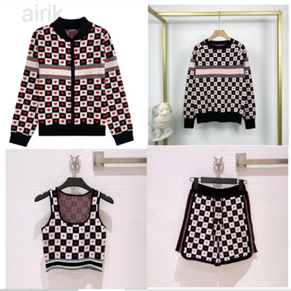 

20ss rs in europe and america women's sweaters autumn winter classic retro letter jacquard crew neck pullover high quality, White;black