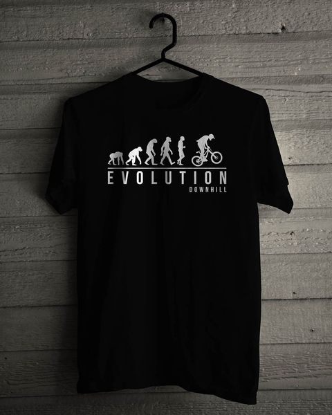 

funny t shirt new downhill bikeer darwin evolution theory funny graphic black t shirt s 5xl summer tee shirt sport hooded sweatshirt hoodie