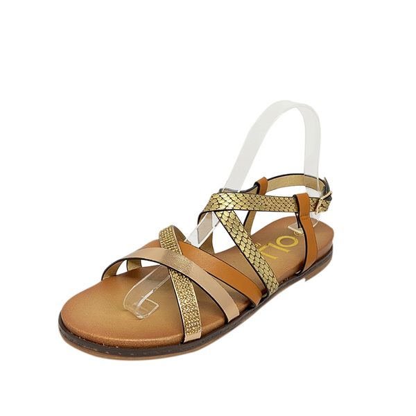 

european and american fashion non-slip flat flat knit sandals with buckle strap, Black