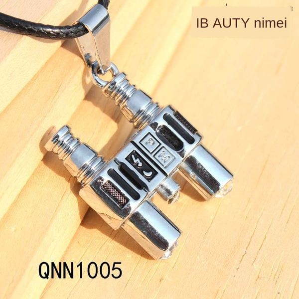 

necklace pendant telescope necklace boutique korean style alloy jewelry direct sale yiwu small commodity, Silver