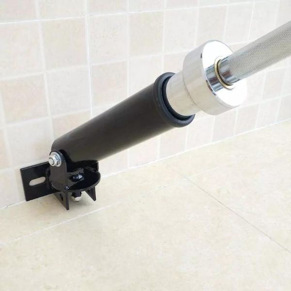 

gym equipment t-bar row plate 360 degree rotation post insert landmines barbell attachment heavy duty steel for home workouts